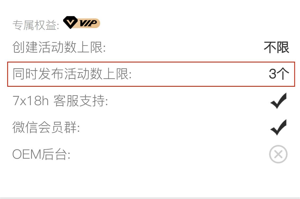 云互動系統(tǒng)調(diào)整月付年付會員同時(shí)發(fā)布活動數(shù)上限